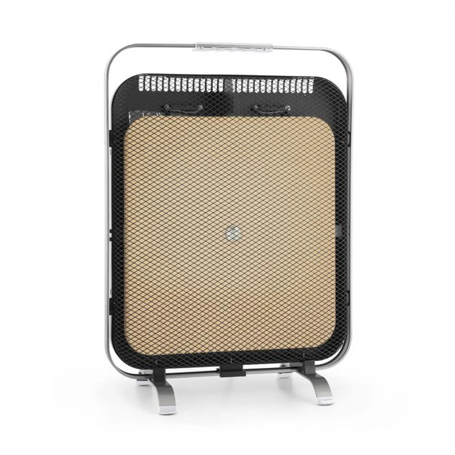 بخاری برقی کلارشتاین آلمان مدل klarstein HeatPal Marble Blackline Heizung - طراحی مدرن نقره ای